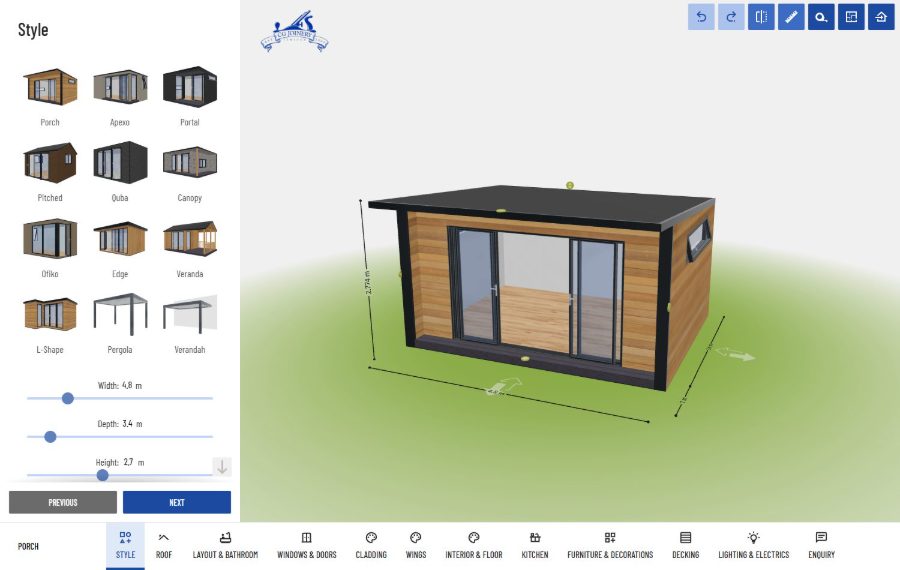 CG Joinery 3D configurator