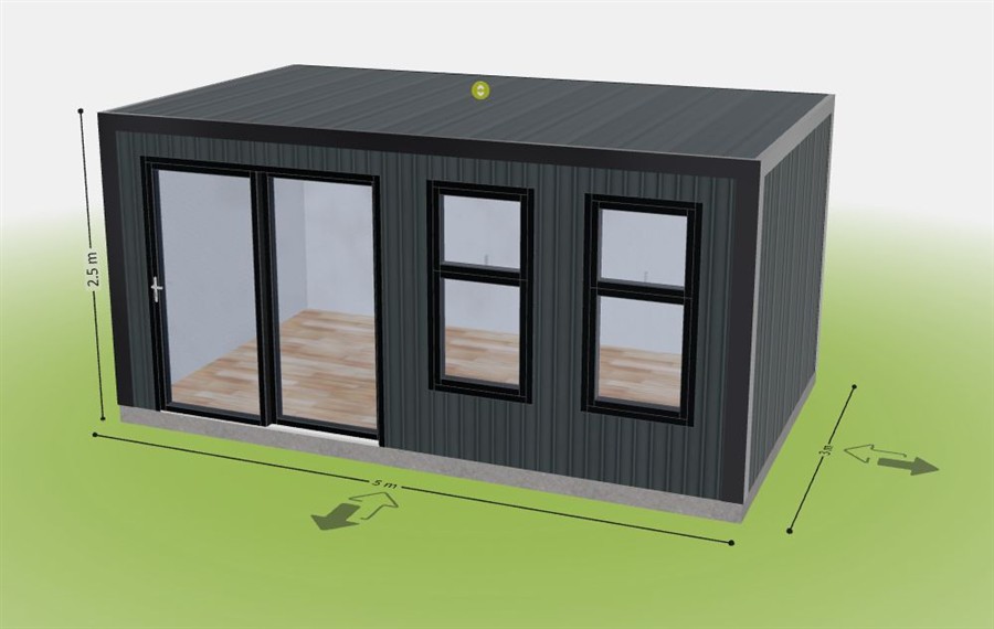 Container Garden Rooms 3D configurator